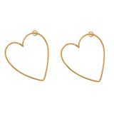 Cascading Heart Hoops