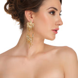 Fleur Tassel Earrings