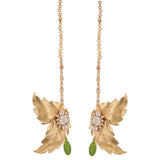 Gold Butterfly Earrings