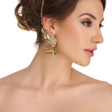 Gold Butterfly Earrings