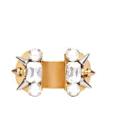 Double Trouble Spike Ring