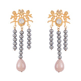 Bejewelled Drop Earrings